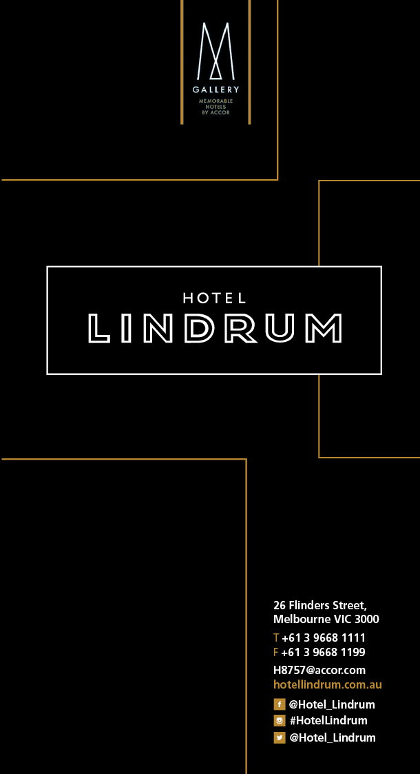 Hotel Lindrum HG 2015
